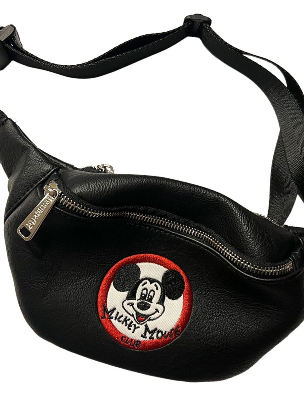 Disney Loungefly Mickey Mouse Club Black Fanny Pack/Waist Bag Black